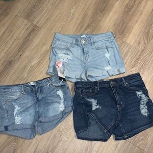 jeans shorts bundle